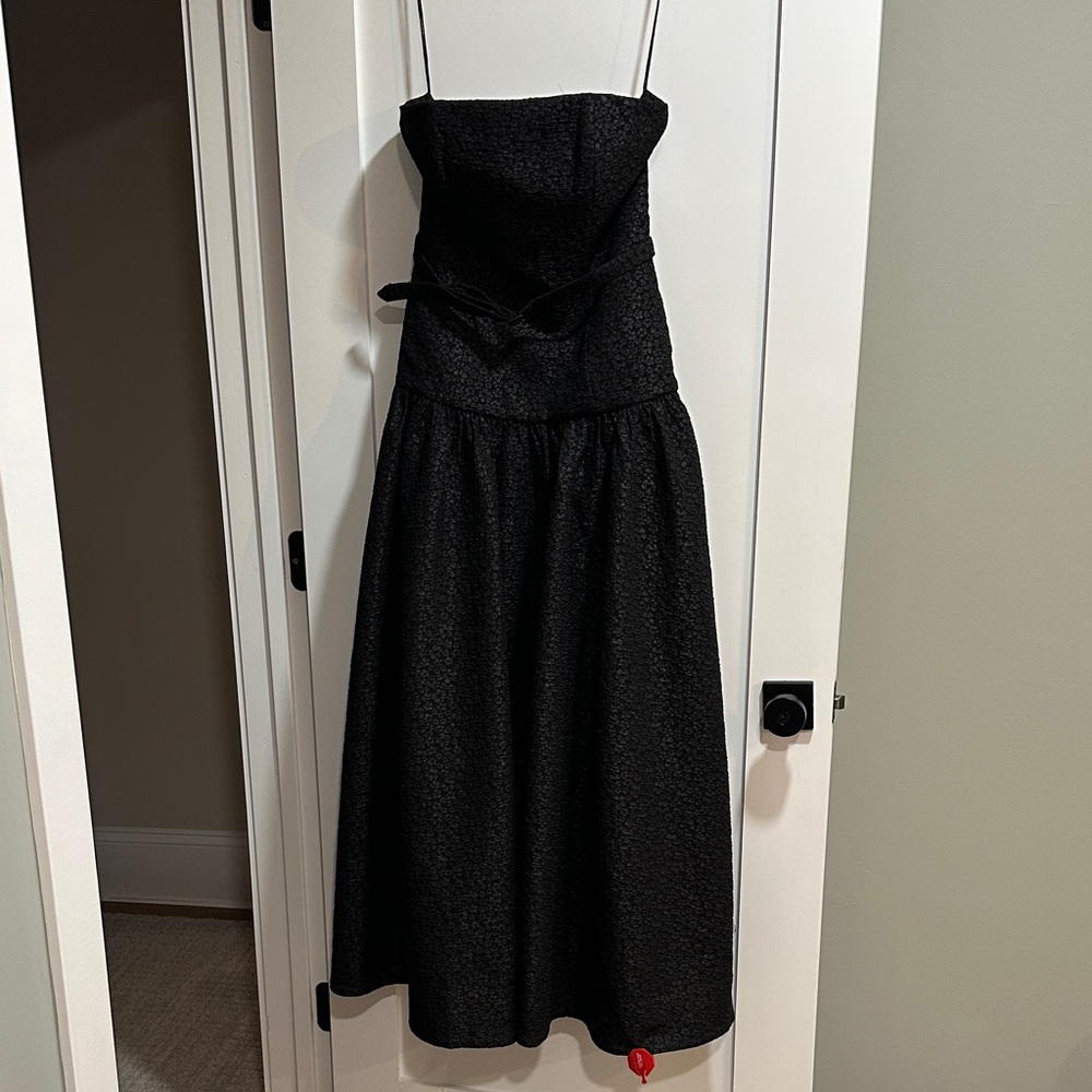 NICHOLAS Black Strapless Dress